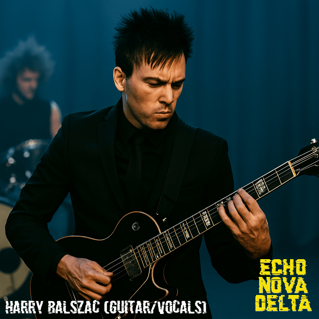 Harry Balszac — guitar and vocals